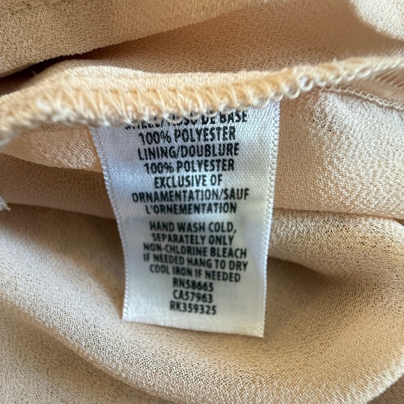 Free Press NWT Gold Sequin Criss Cross Back Mini Cocktail Dress Size xl - Picture 6 of 14